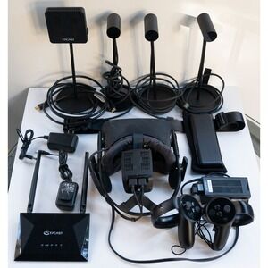Oculus Rift CV1 VR Oculus Touch Headset + TPCast Wireless Adapter + 3 Sensors